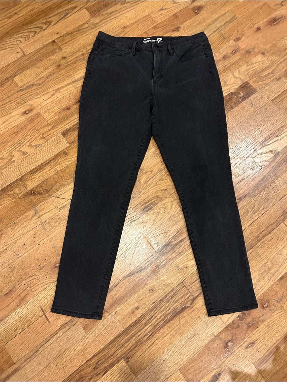 Seven7 Black Skinny Women's Jeans 12